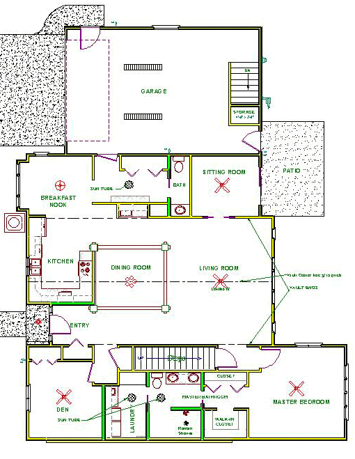 Patio Home Floorplan