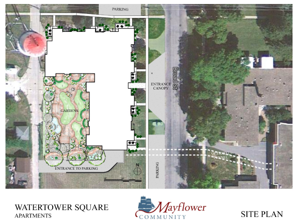 Watertower Square Site Plan