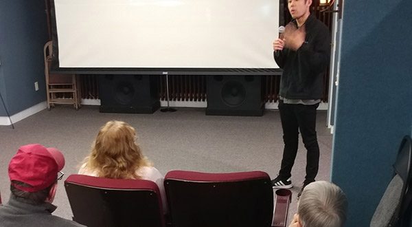 Mayflower Residents discuss PBS film Children of Syria, led by Johnny Khuu