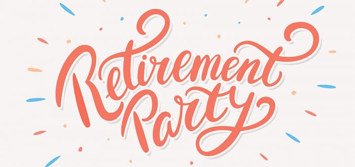 retirement party graphic