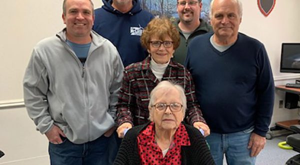 Coleen McGriff celebrates 103 birthday with family.