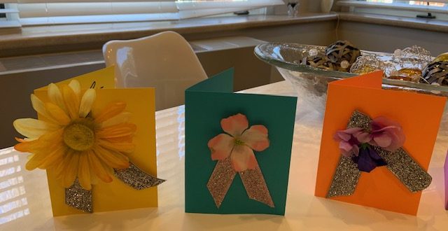 Beautiful greeting cards made by Mayflower resident