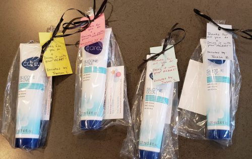 Hand lotion gifts for National Nurses Week