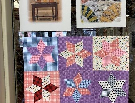 Quilts on display at Mayflower Community