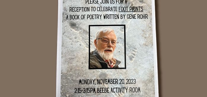 Gene Rohr book of poetry